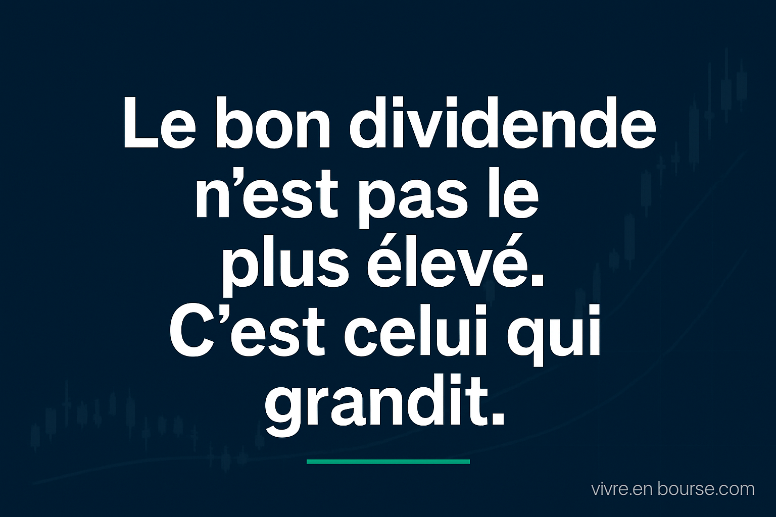 Actions à dividendes : pour qui ca a vraiment du sens