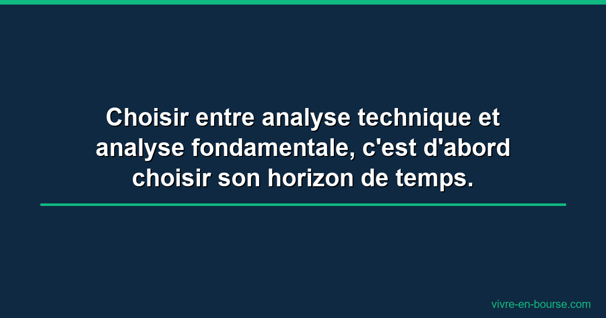 Analyse technique vs fondamentale : laquelle choisir ?